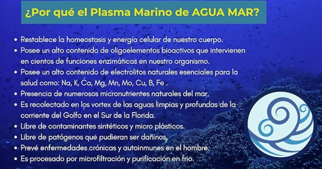 Plasma Marino / Marine Plasma Family Pack with FREE SHIPPING 6 x 50.72oz 1500ml