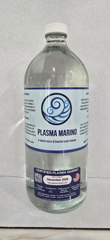 Plasma Marino Glass Bottle / Botella de Vidrio / 32oz 950ml